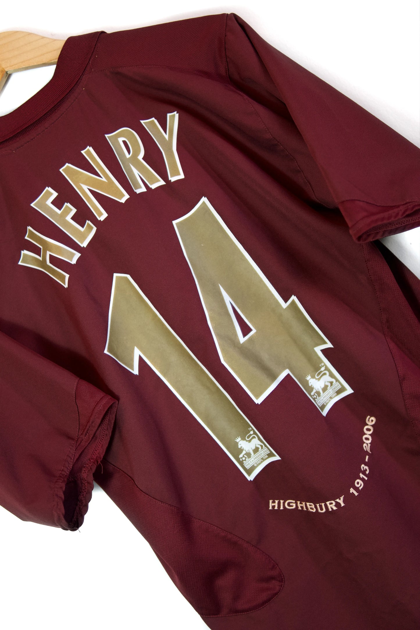 Arsenal 2005-06 | #14 Henry | Local Jersey Nike Total 90 | Talla M | 8/10