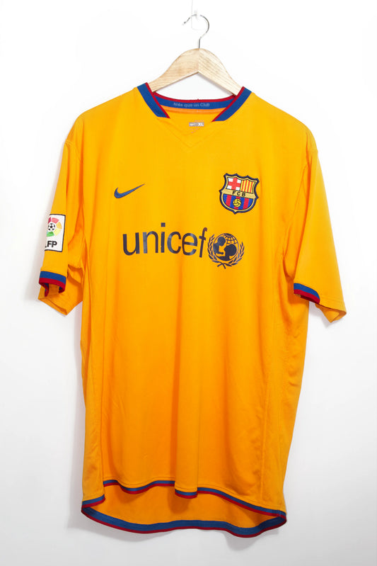 Barcelona 2006-07 | Visitante Jersey Nike | Talla XL | 8/10