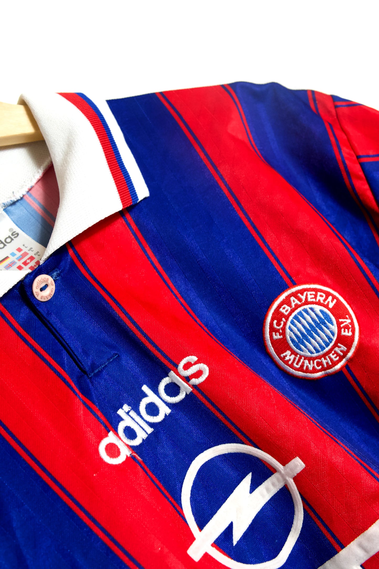 Bayern Munich 1995-97 Local Jersey Adidas Opel | Talla L | 9/10