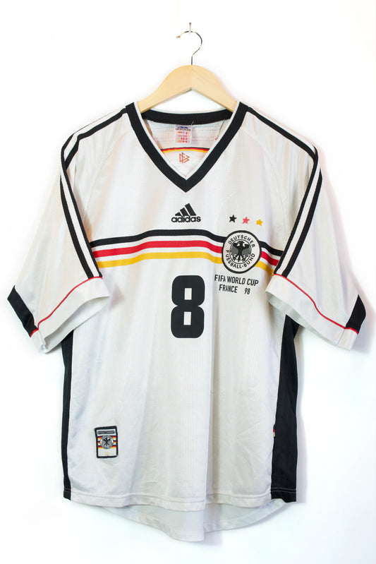 Alemania 1998 | #8 Matthäus | Local Jersey Adidas | Talla L | 8/10