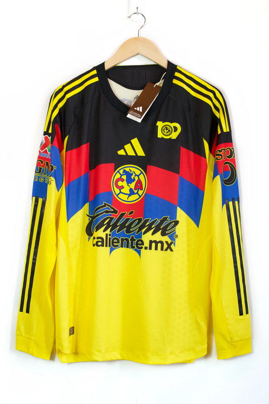 América 2025-36 | #8 Fidalgo | Versión Jugador | Local Jersey Nike Manga Larga | Talla L | 10/10