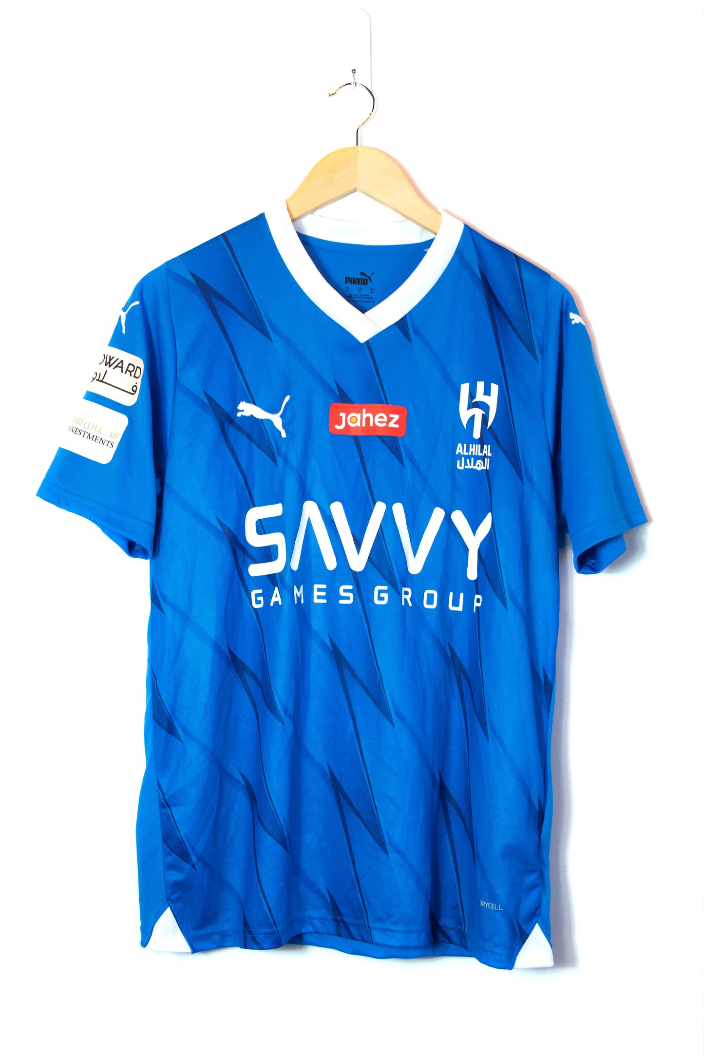 Al-Hilal FC 2023-24 | #10 Faisal | Local Jersey Puma | Talla M | 8/10