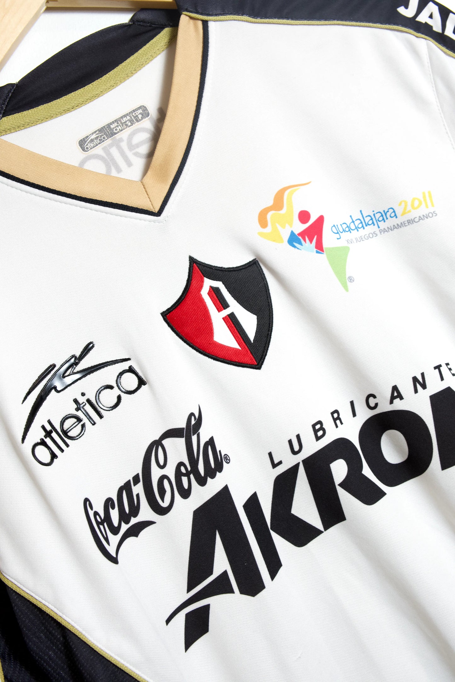 Atlas 2011-12 | #18 | Visitante Jersey Atlética | Talla S | 7/10