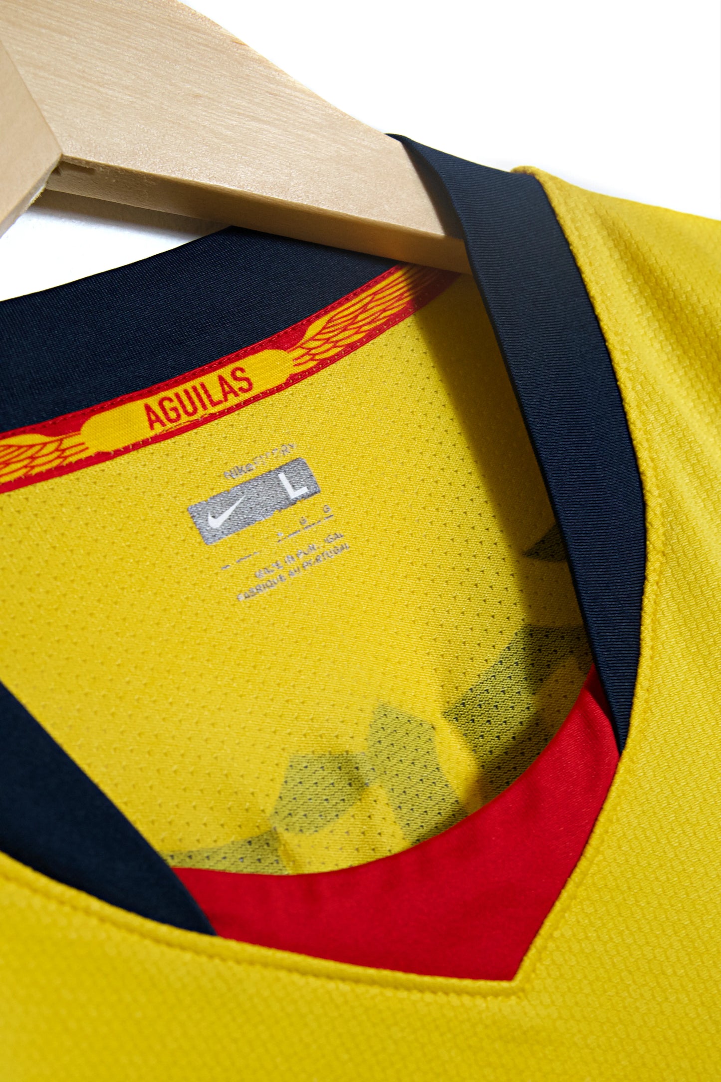 América 2008-09 | #2 I. Rodríguez | Versión Jugador | Local Jersey Nike | Talla L | 8/10