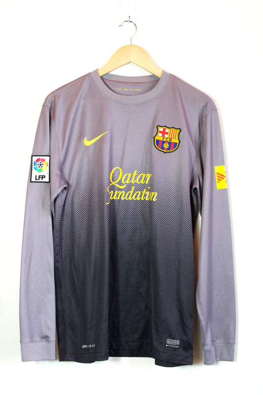 Barcelona 2012-13 | #1 Victor Valdes |  Portero Jersey Nike | Talla M | 7/10