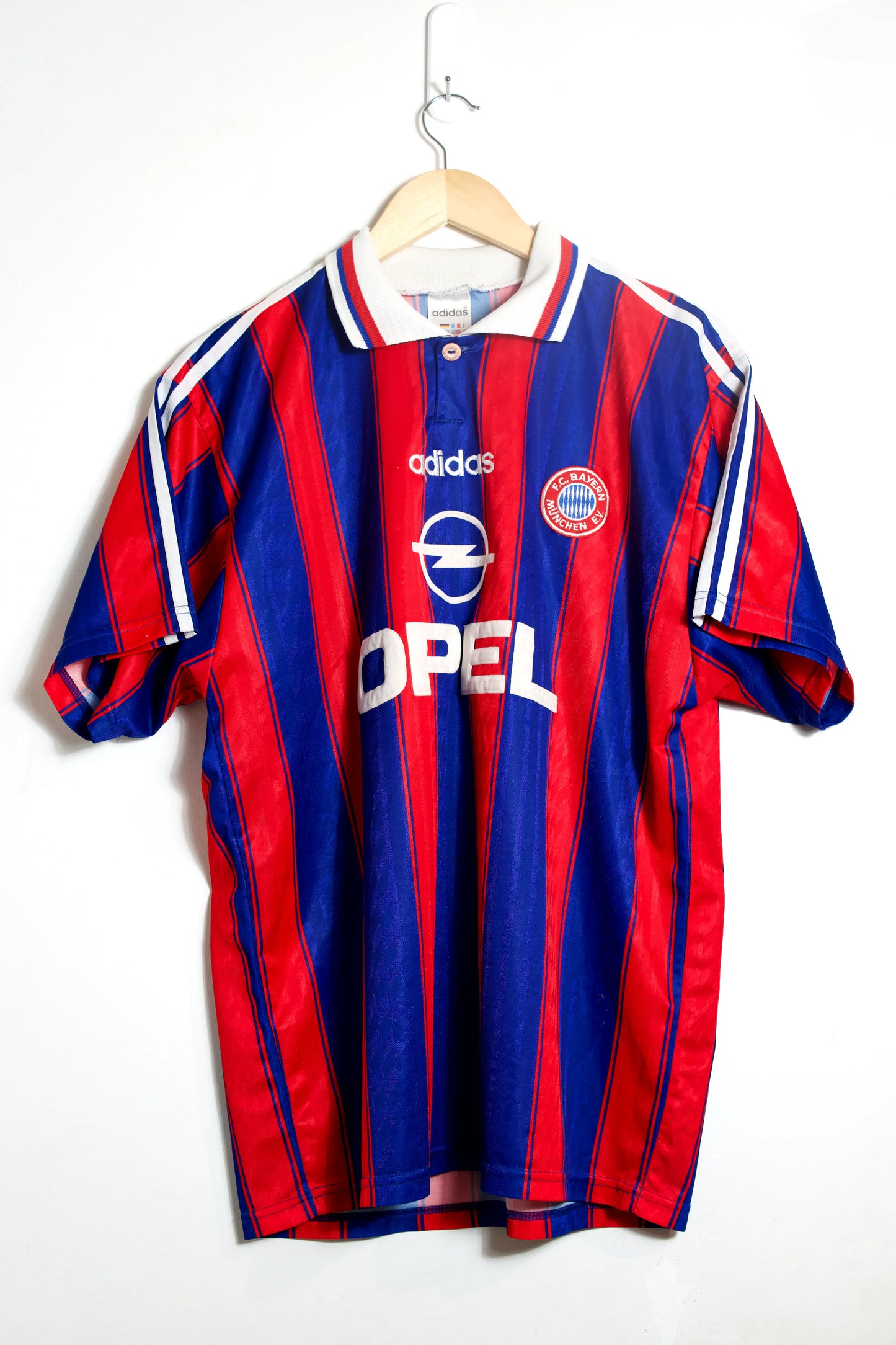 Bayern Munich 1995-97 Local Jersey Adidas Opel | Talla L | 9/10