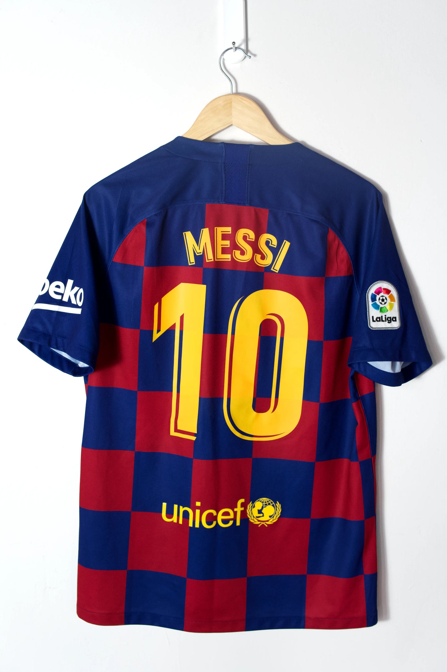Barcelona 2019-20 | #10 Messi | Local Jersey Nike | Talla L | 10/10