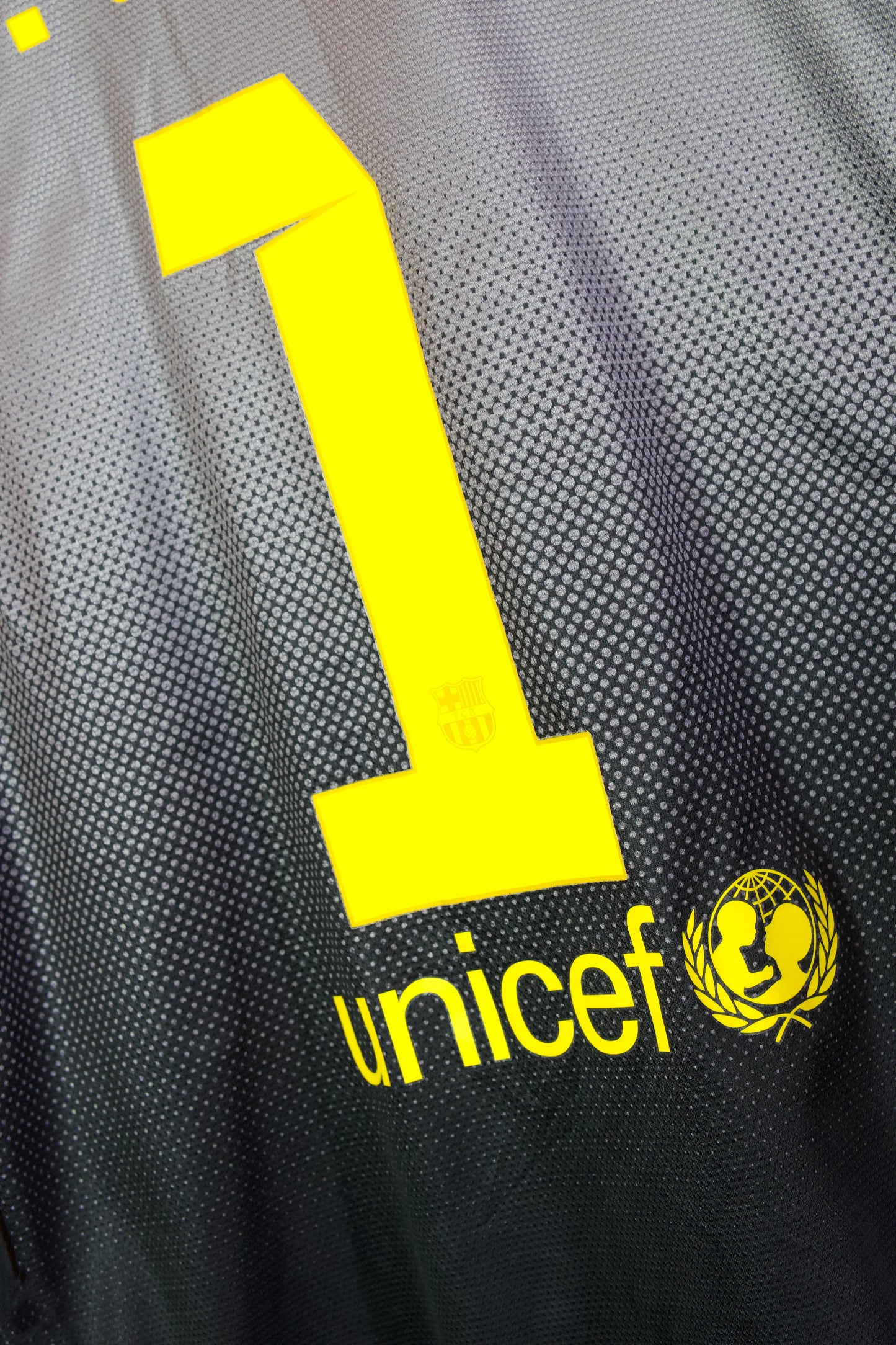 Barcelona 2012-13 | #1 Victor Valdes |  Portero Jersey Nike | Talla M | 7/10