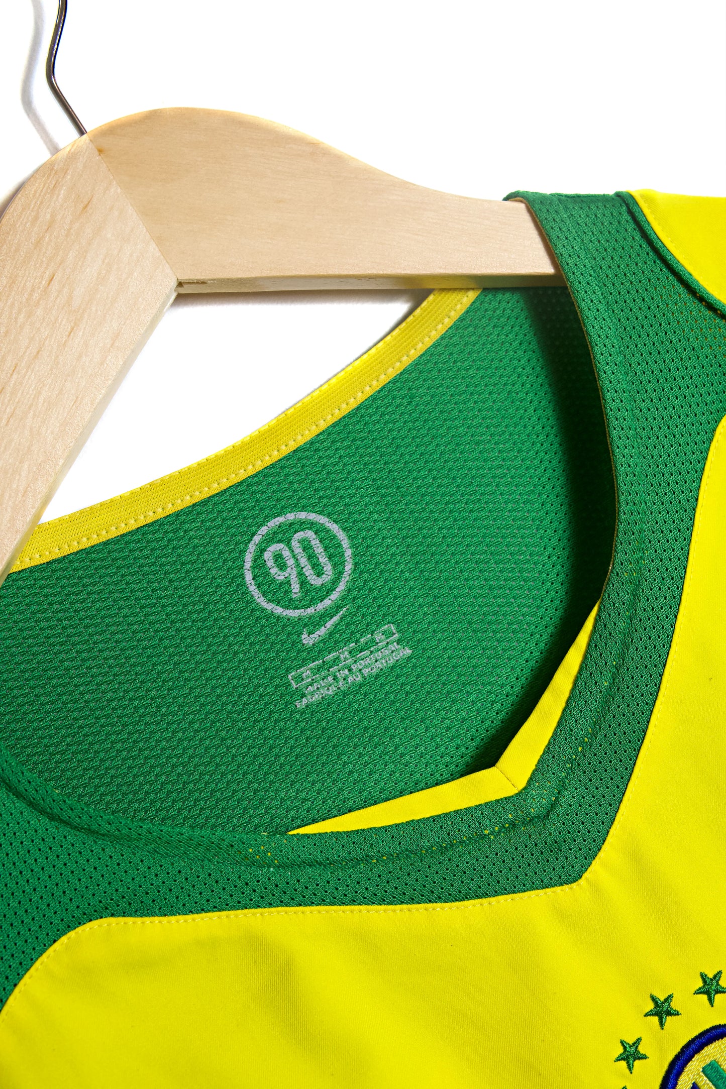 Brasil 2004-05 Local Jersey Nike Total 90 | Talla M | 9/10