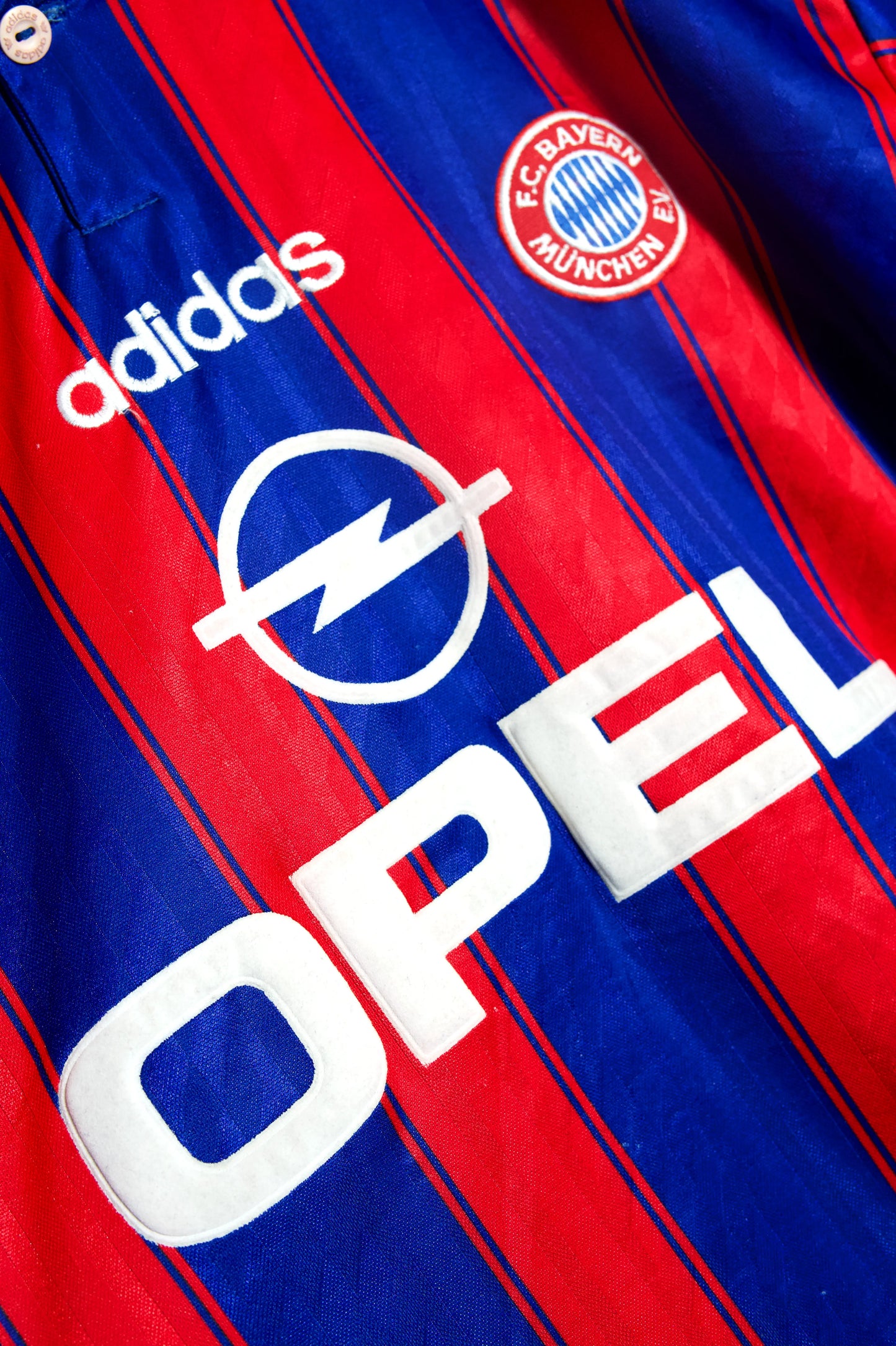Bayern Munich 1995-97 Local Jersey Adidas Opel | Talla L | 9/10