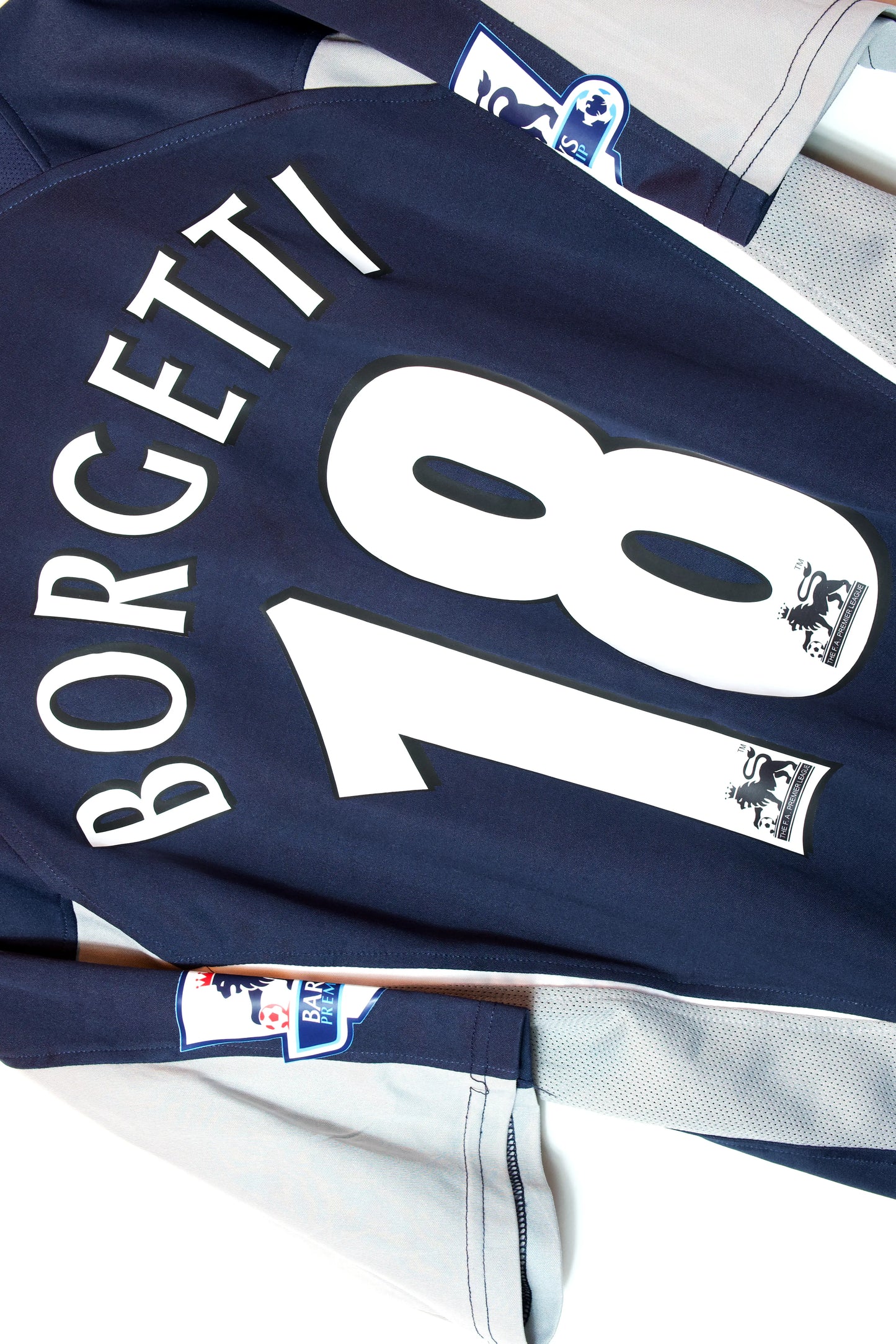 Bolton 2005-07 | #18 Borgetti | Visitante Jersey Reebok | Talla L | 7/10