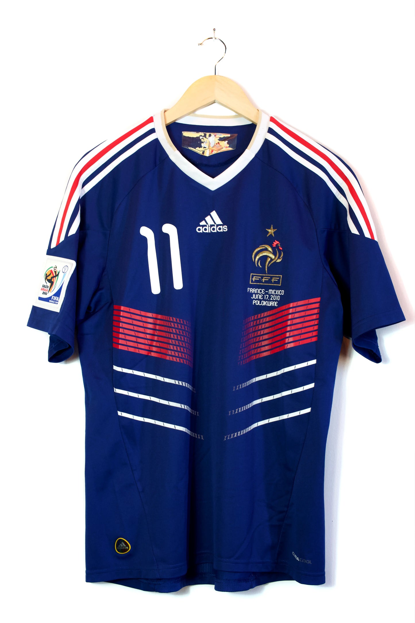 Francia 2010 | Local Jersey Adidas | Talla M | 9/10