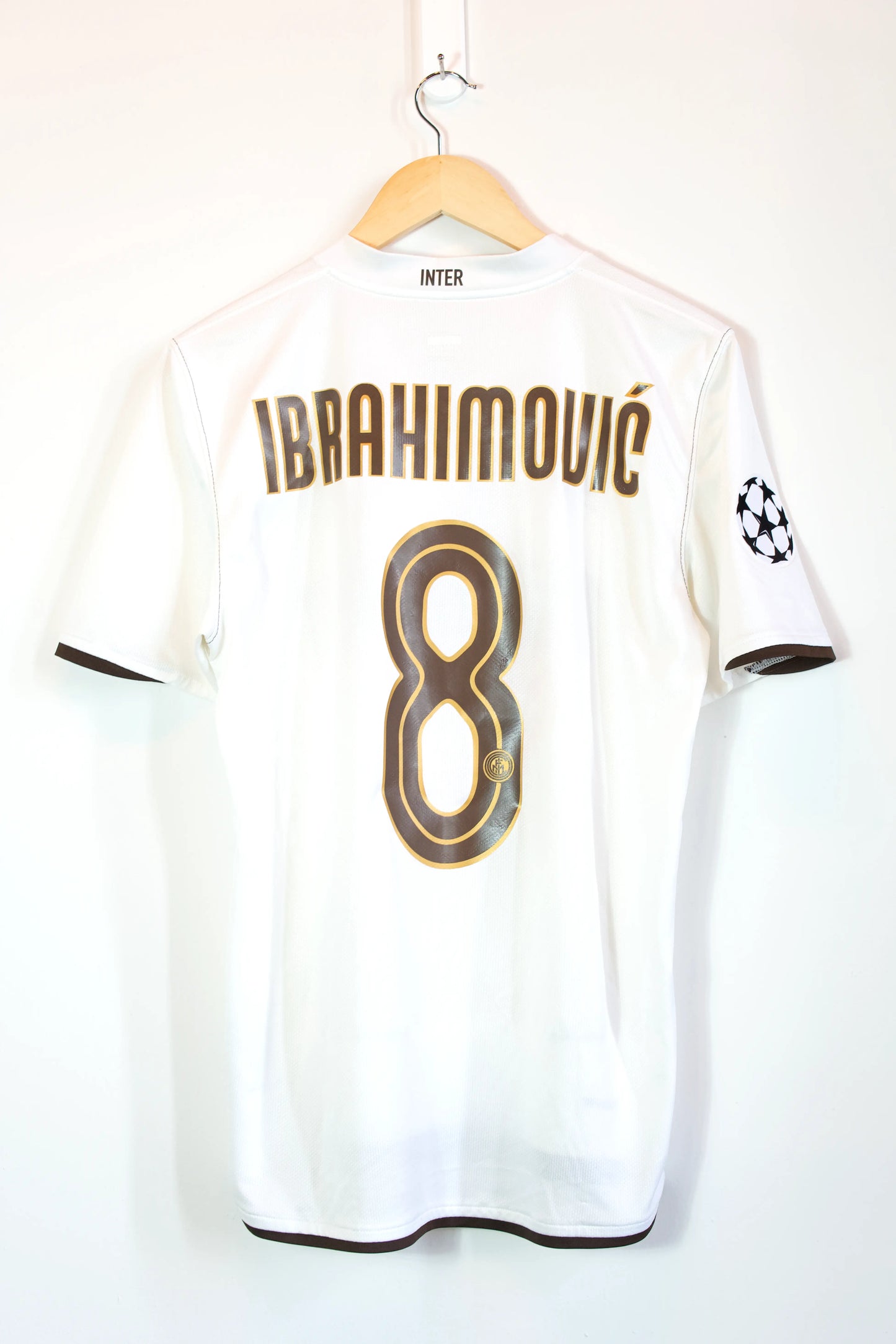 Inter de Milán 2008-09 | #8 Ibrahimovic |Visitante Jersey Nike| Talla M | 8/10