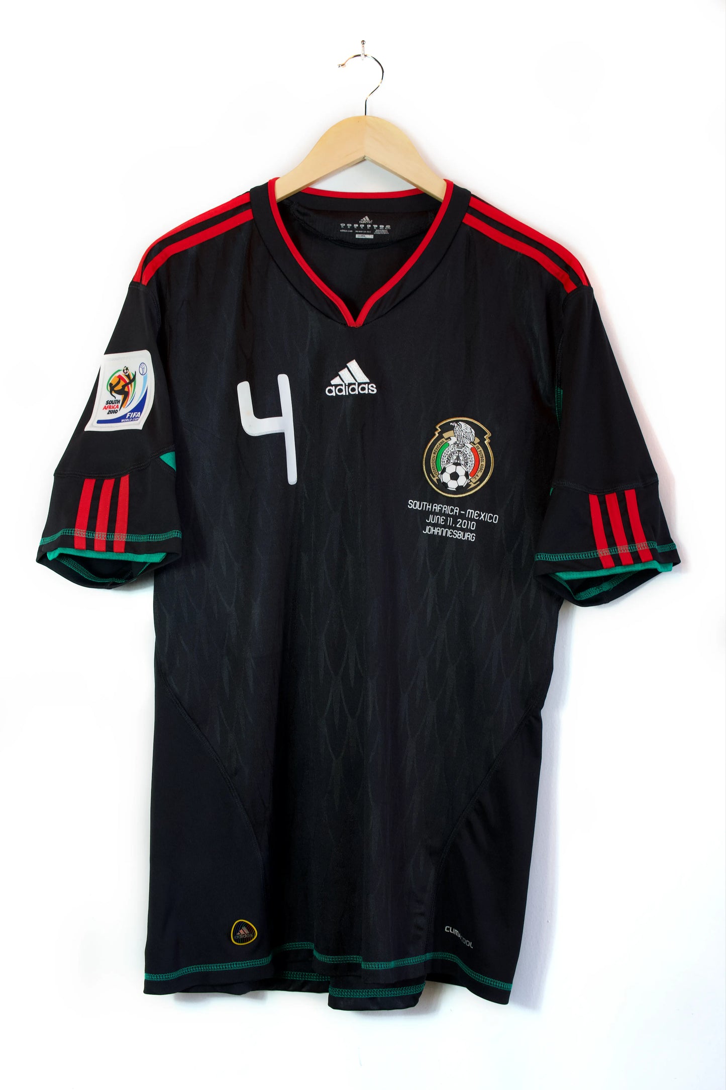 México 2010 | #4 R. Marquez |  Visitante Jersey Adidas | Talla XL | 9/10