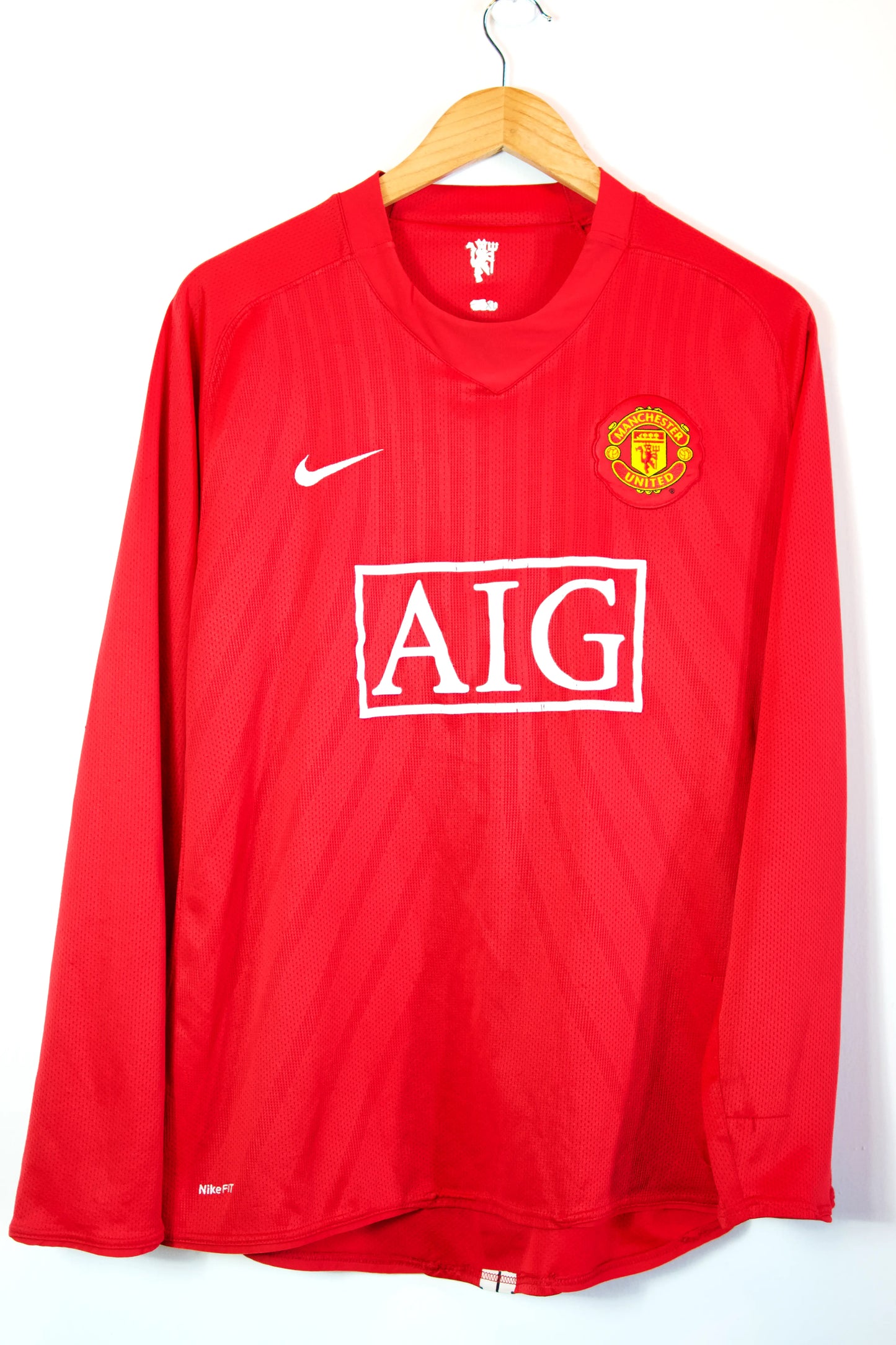 Manchester United 2007-08 | #11 Giggs |  Local Jersey Nike | Talla XL | 8/10