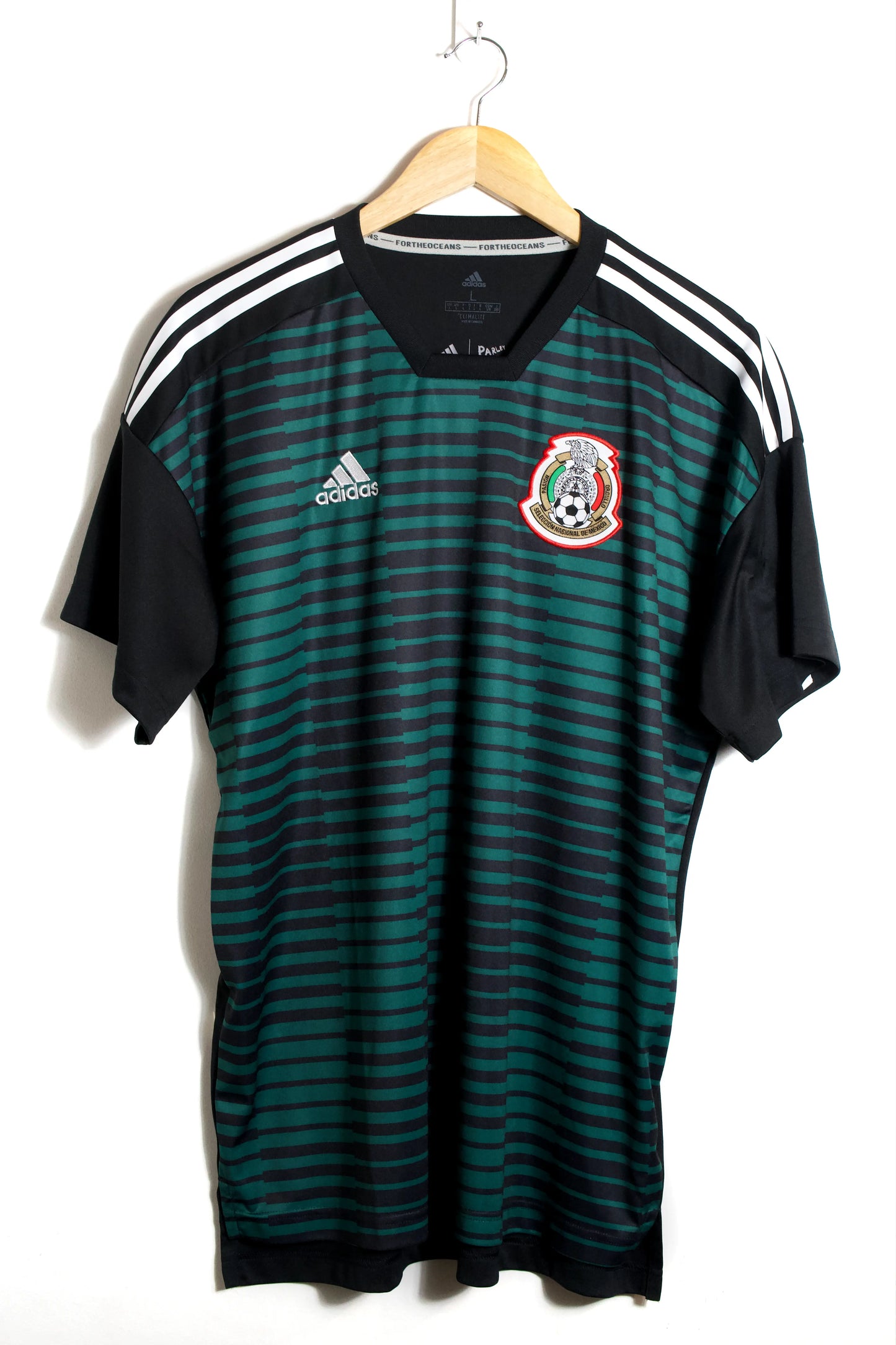 México 2018-19 | Entrenamiento Jersey Adidas | Talla L | 9/10