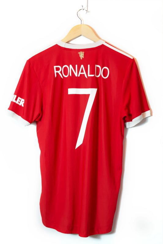 Manchester United 2021-22 | #7 Ronaldo | Local Jersey Adidas | Talla M | 10/10