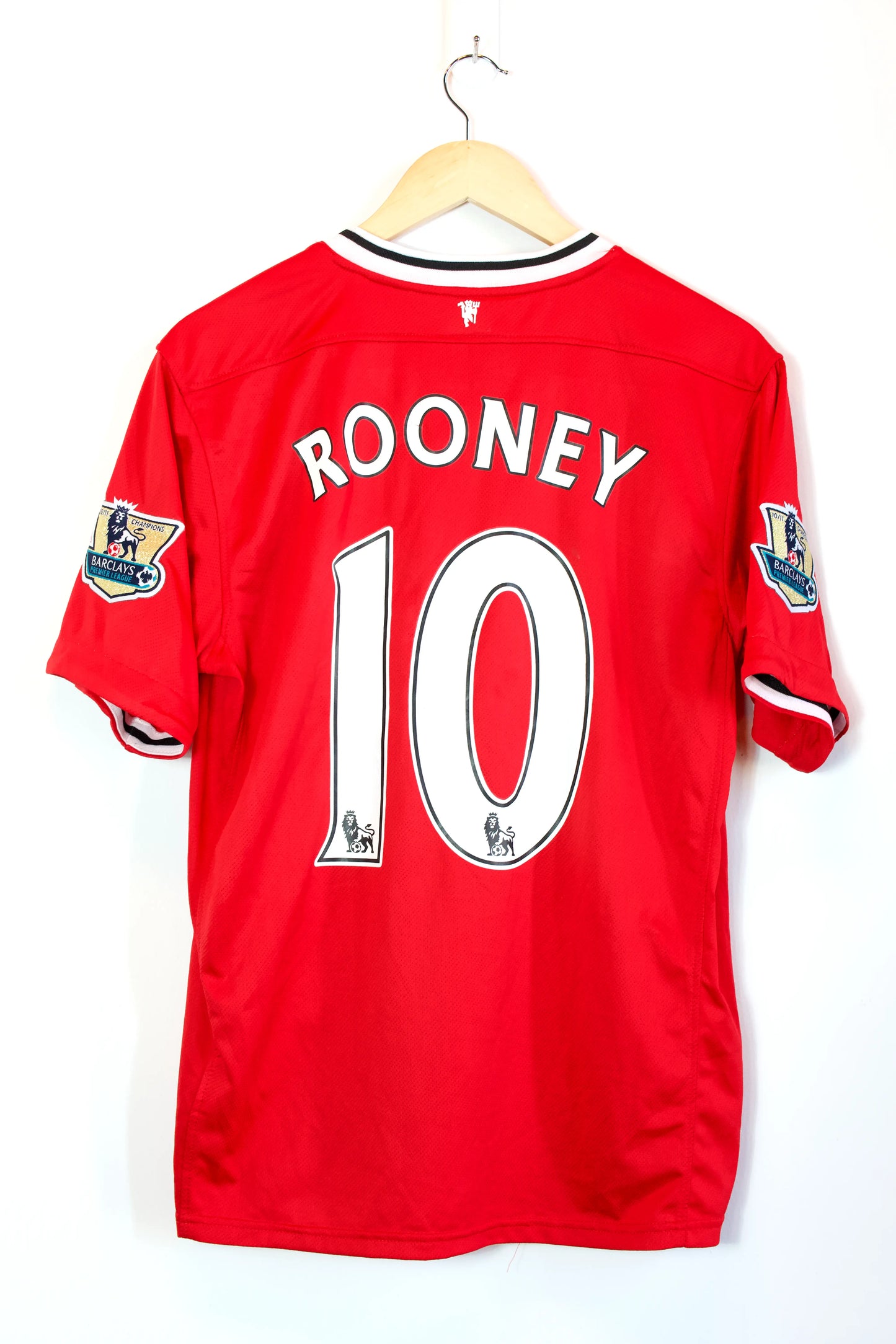 Manchester United 2011-12 | #10 Rooney | Local Jersey Nike | Talla M | 9/10 (Doble Vis