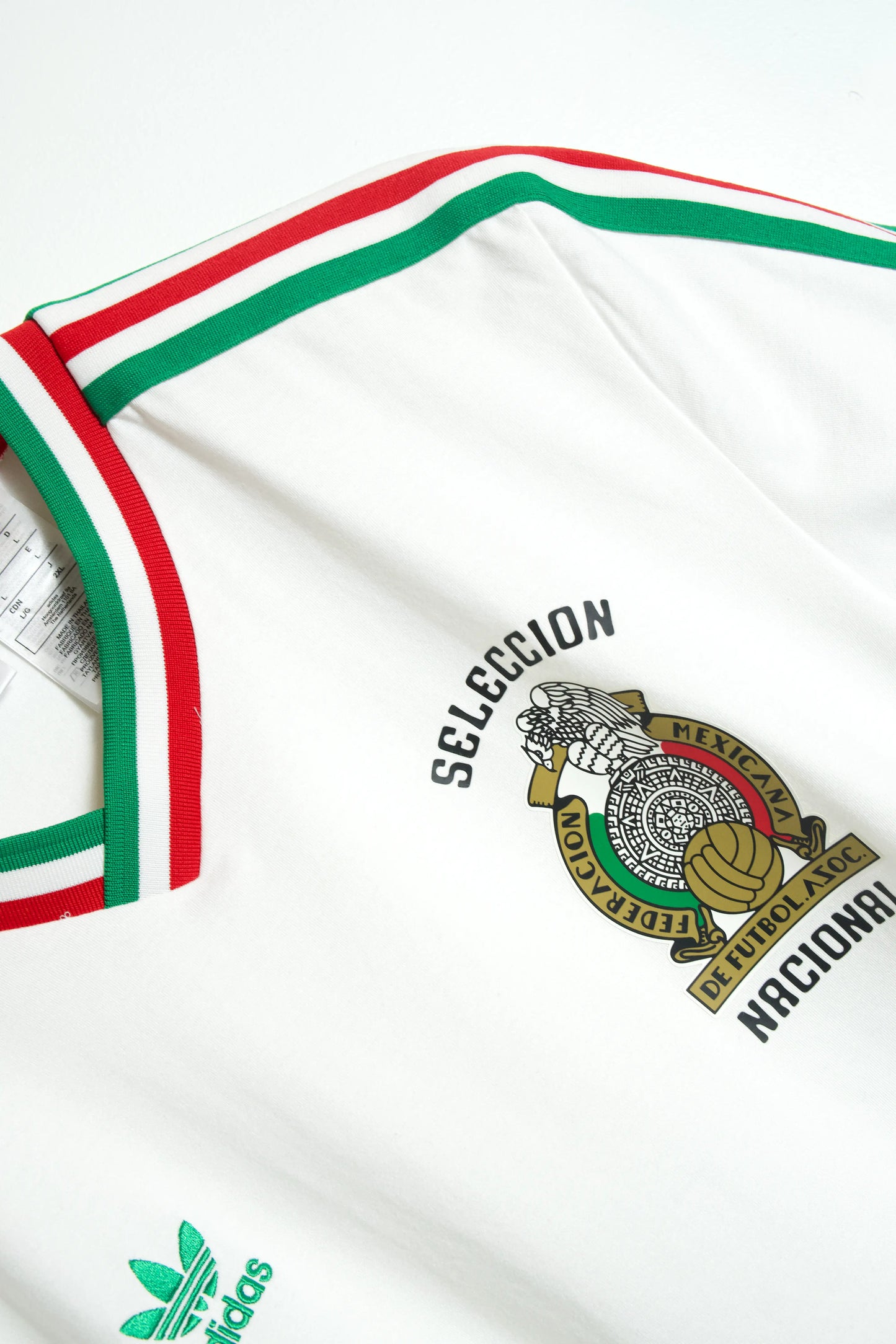 México 1985-1986 | Reedición| Visitante Jersey Adidas | Talla L | 9/10