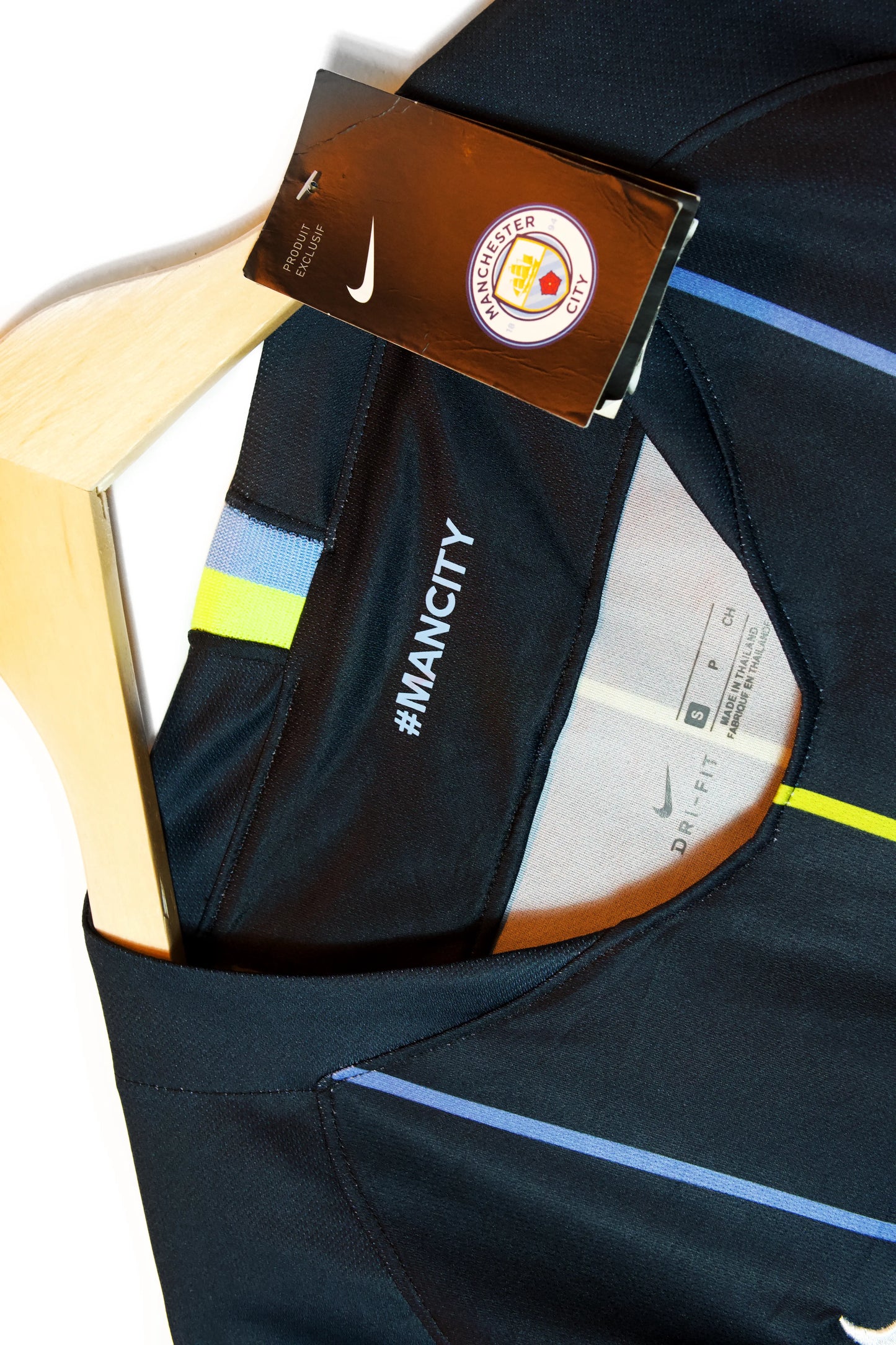 Manchester City 2018-19 | #19 Sané |  Visitante Jersey Nike | Talla S | 8/10