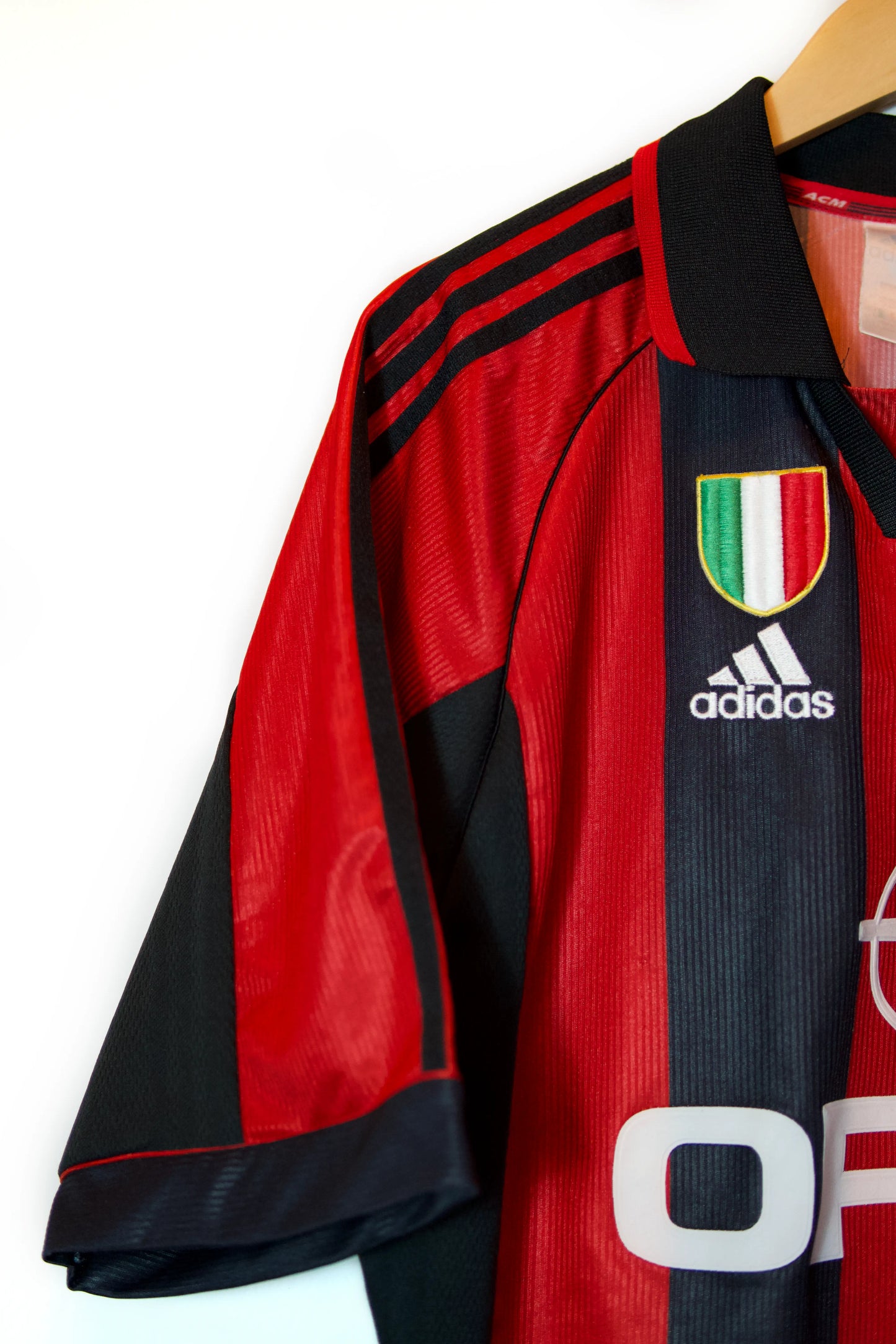 AC Milán 1999-00 | #3 Maldini | Local Jersey Adidas | Talla L | 8/10