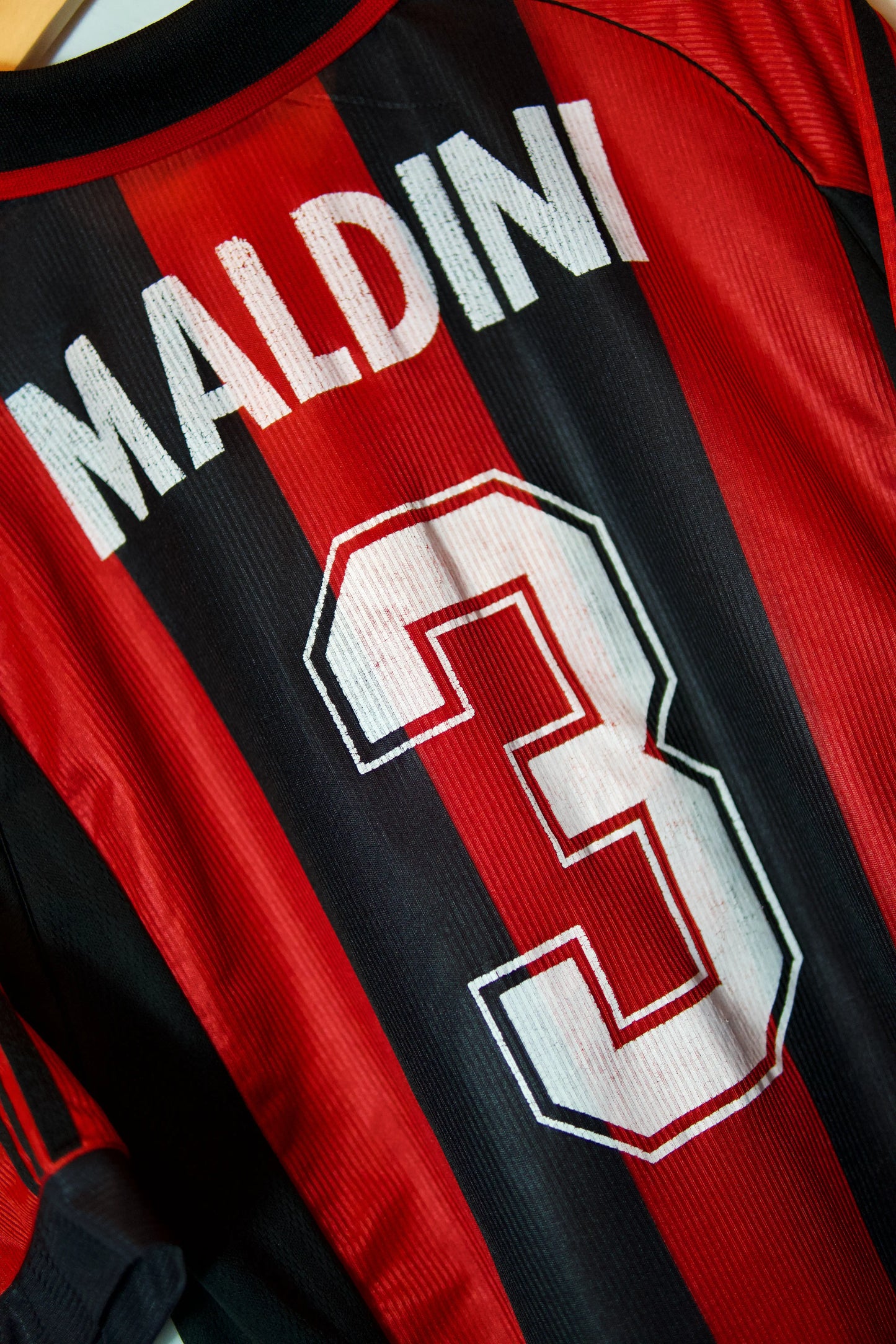 AC Milán 1999-00 | #3 Maldini | Local Jersey Adidas | Talla L | 8/10