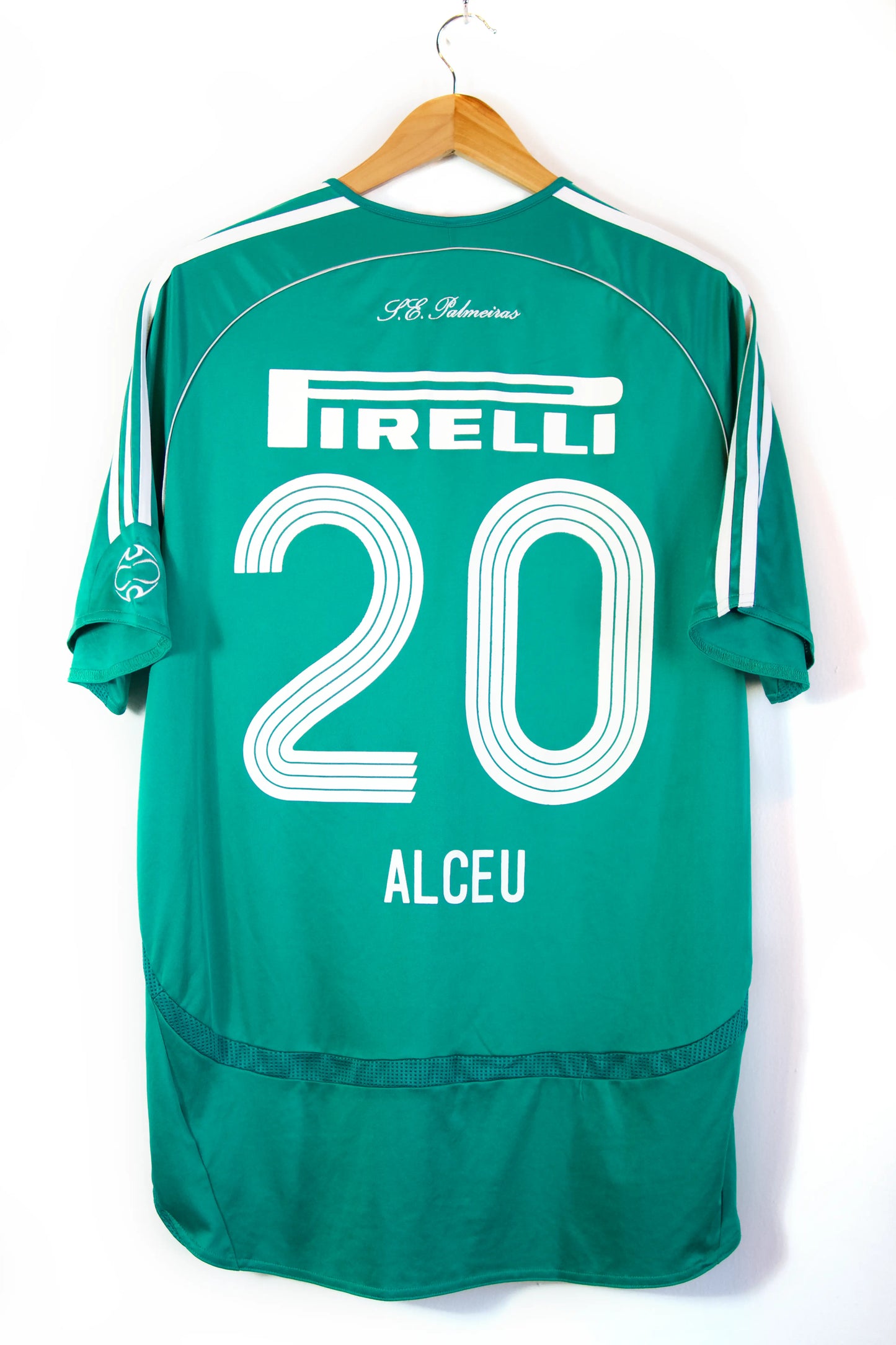 Palmeiras 2006-07 | #20 Alceu |  Local Jersey Adidas | Talla L | 9/10