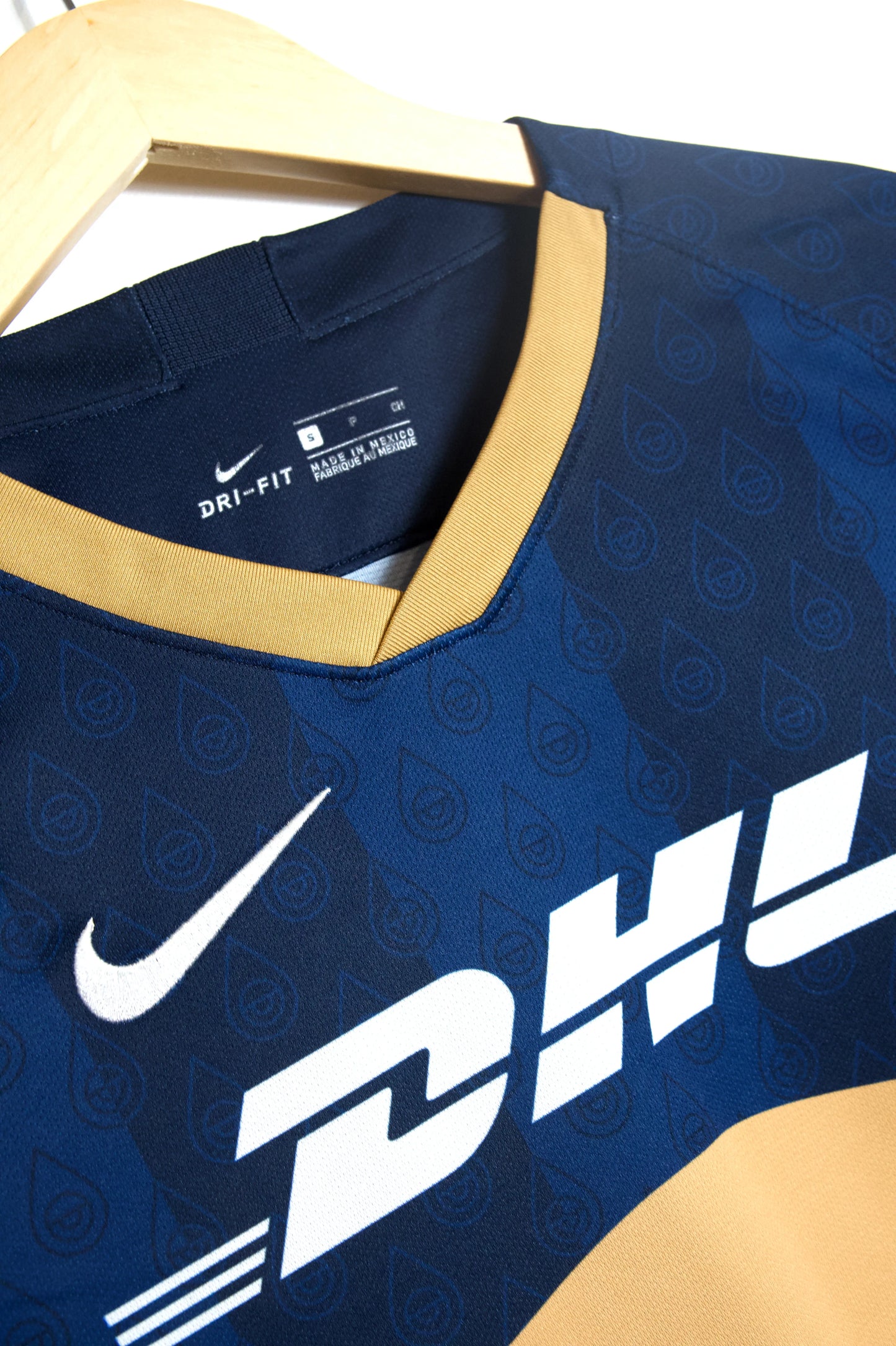 Pumas 2020-21 | #22 J.P. Vigon |  Visitante Jersey Nike | Talla S | 8/10