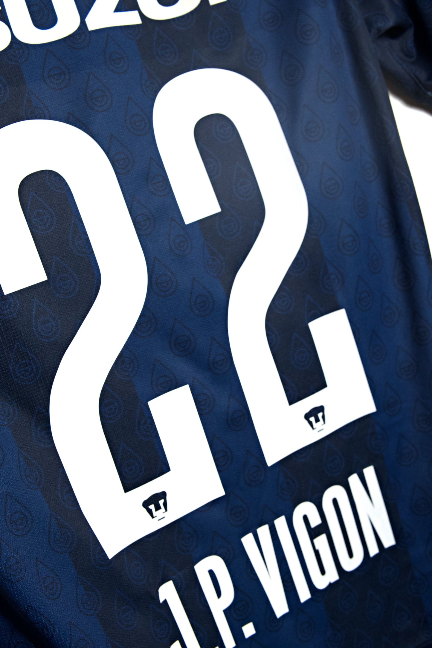 Pumas 2020-21 | #22 J.P. Vigon |  Visitante Jersey Nike | Talla S | 8/10