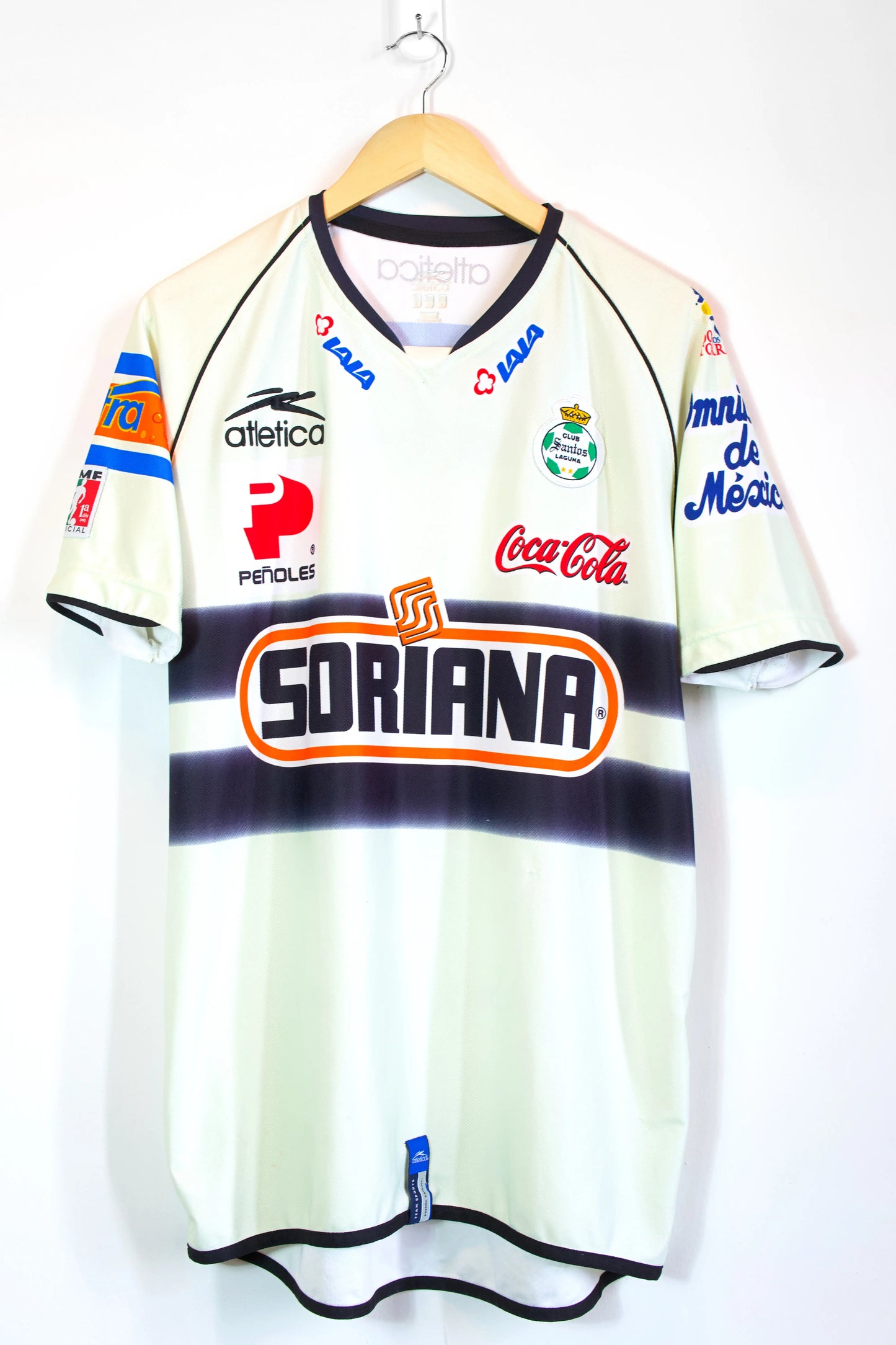Santos 2007-08 | #23 |  Visitante Jersey Atletica | Talla M (Amplia) | 8/10