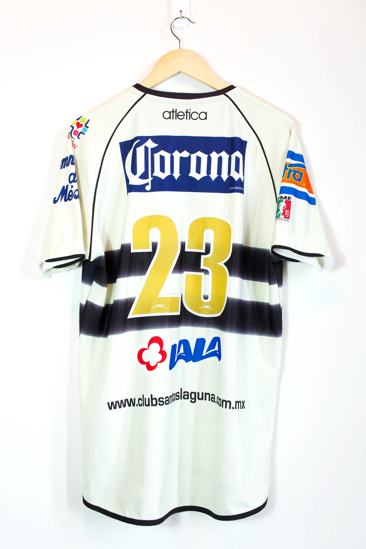 Santos 2007-08 | #23 |  Visitante Jersey Atletica | Talla M (Amplia) | 8/10